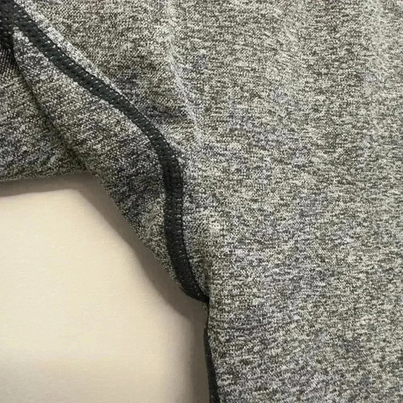 Gymshark Flex Leggings Mid Rise Grey Pink Waistband Women's Size M - Picture 4 of 13